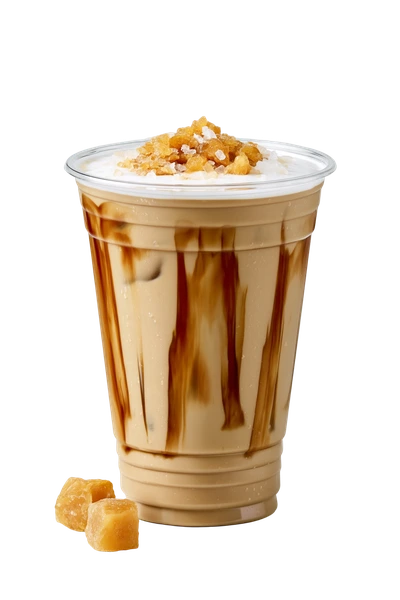 Catch Up signature iced coffee
