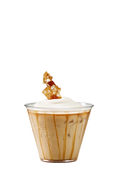 Dessert First signature iced coffee